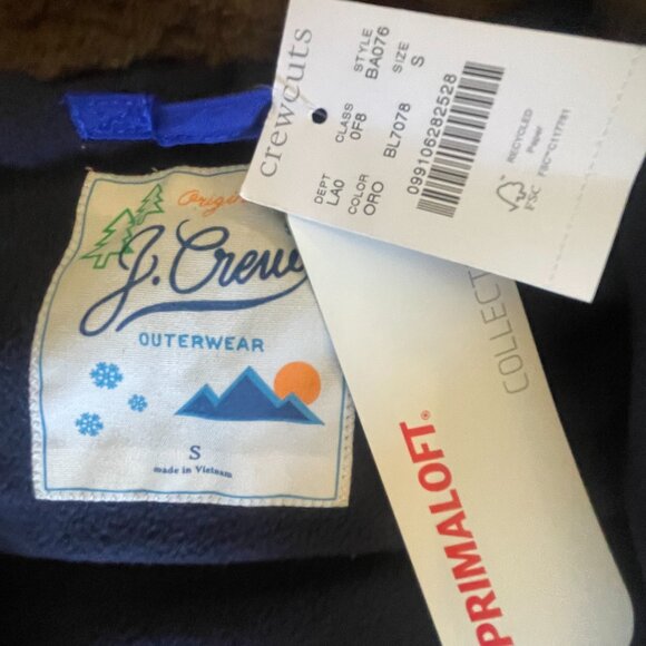 Crewcuts, J Crew Hooded Parka, boys, size small, NWT - Picture 3 of 4